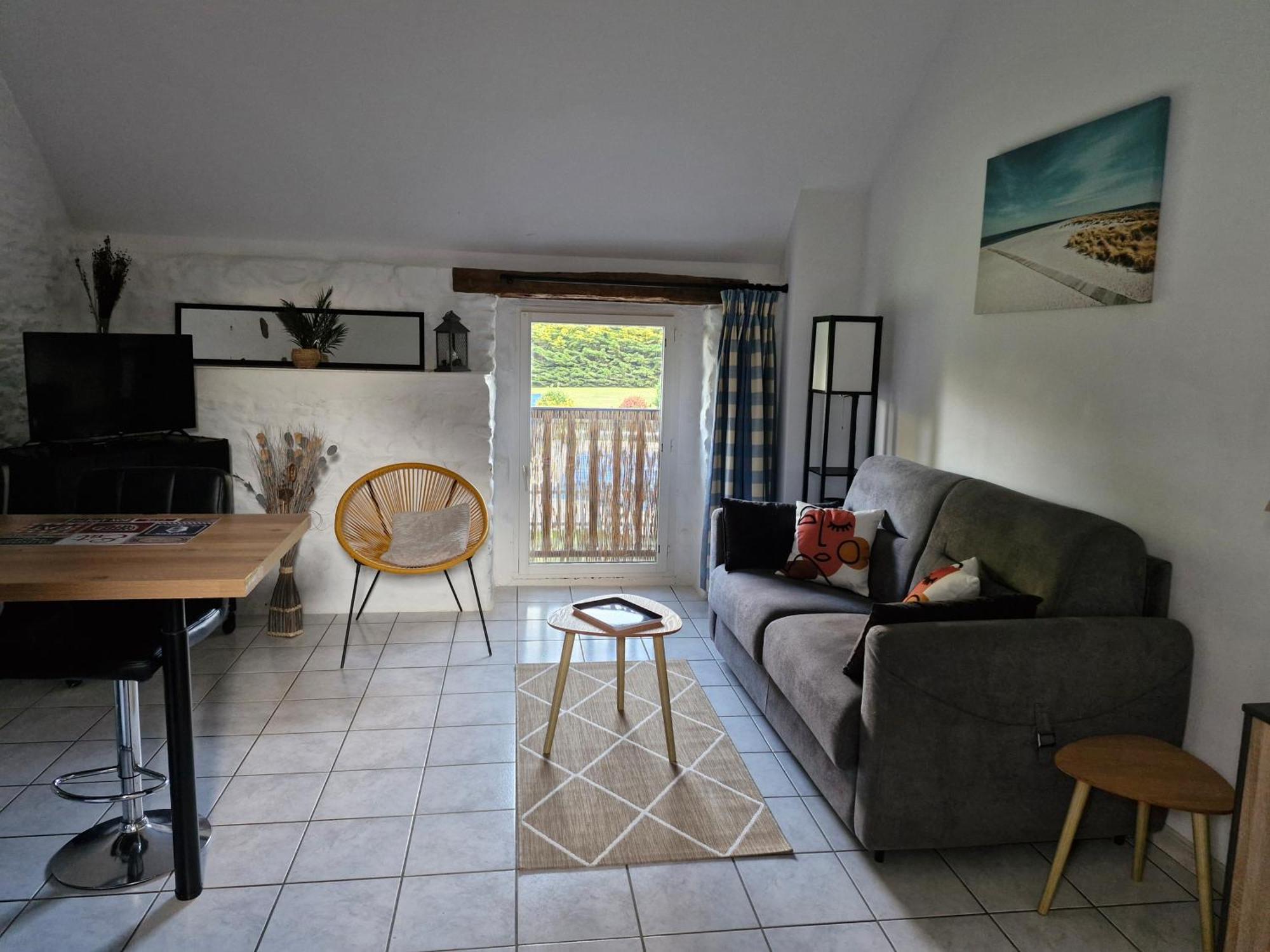 Studio Nid Cosy Avec Piscine Bonnemain Exterior foto